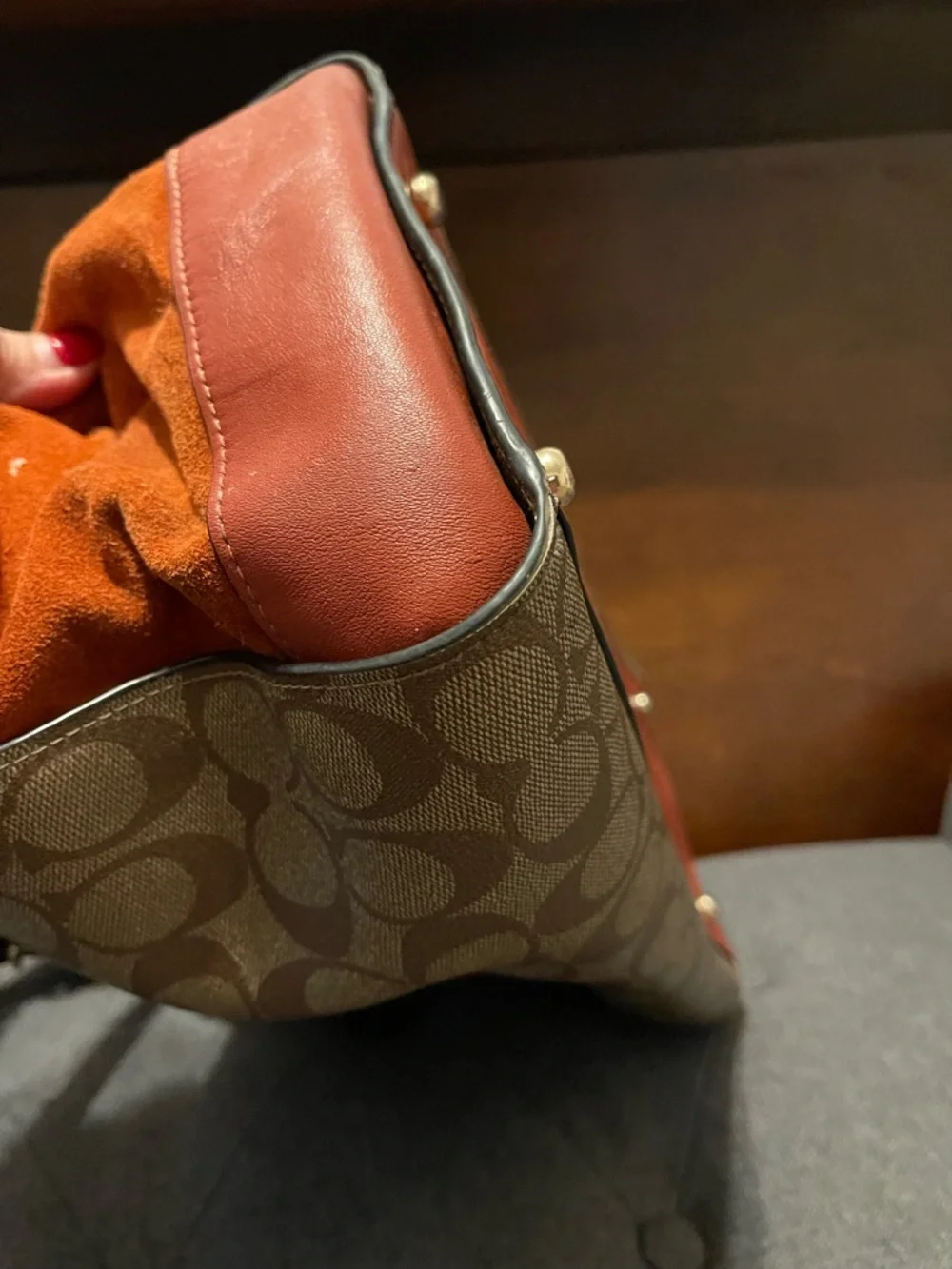 Coach kleo carryall